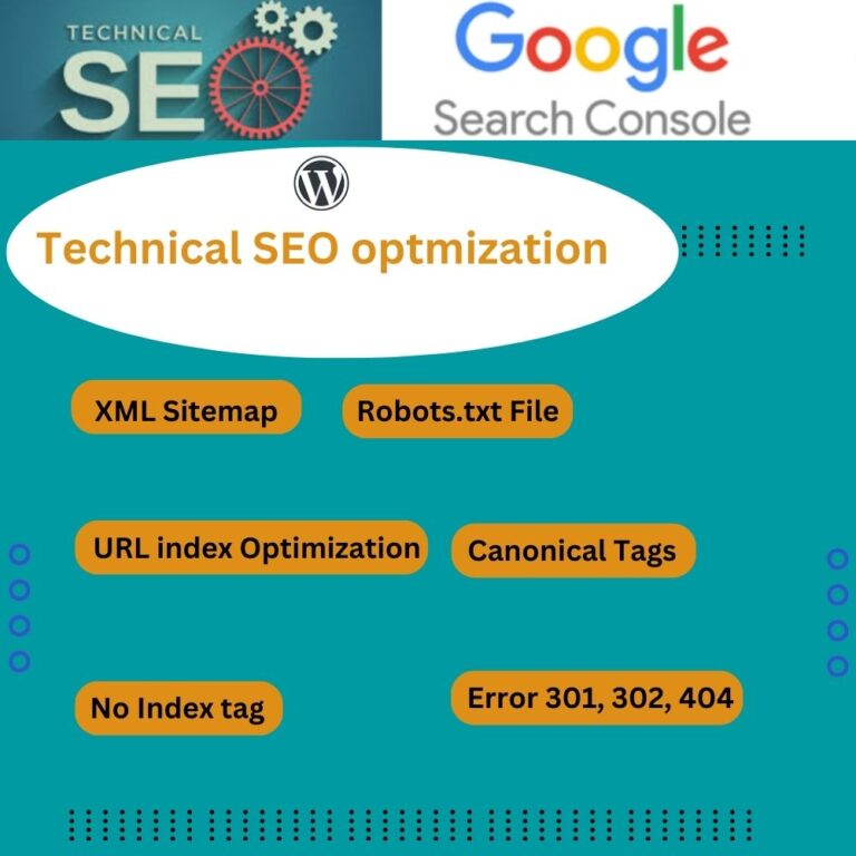 website SEO service technical SEO terms