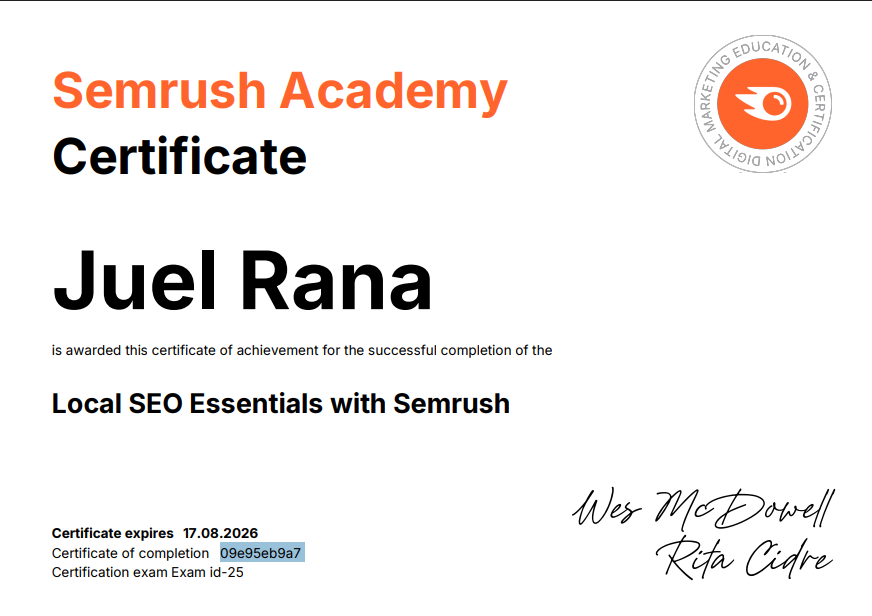 Semrush-Certified-for-local-SEO-specialist