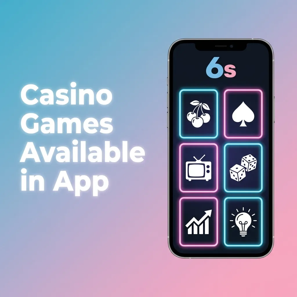 Six6s casino app featuring slots, table games, and live dealer options from top providers like Pragmatic Play and Evolution