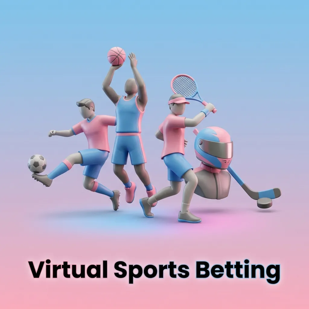 Animated virtual sports on screen showing digital football match with odds and betting interface available 24/7