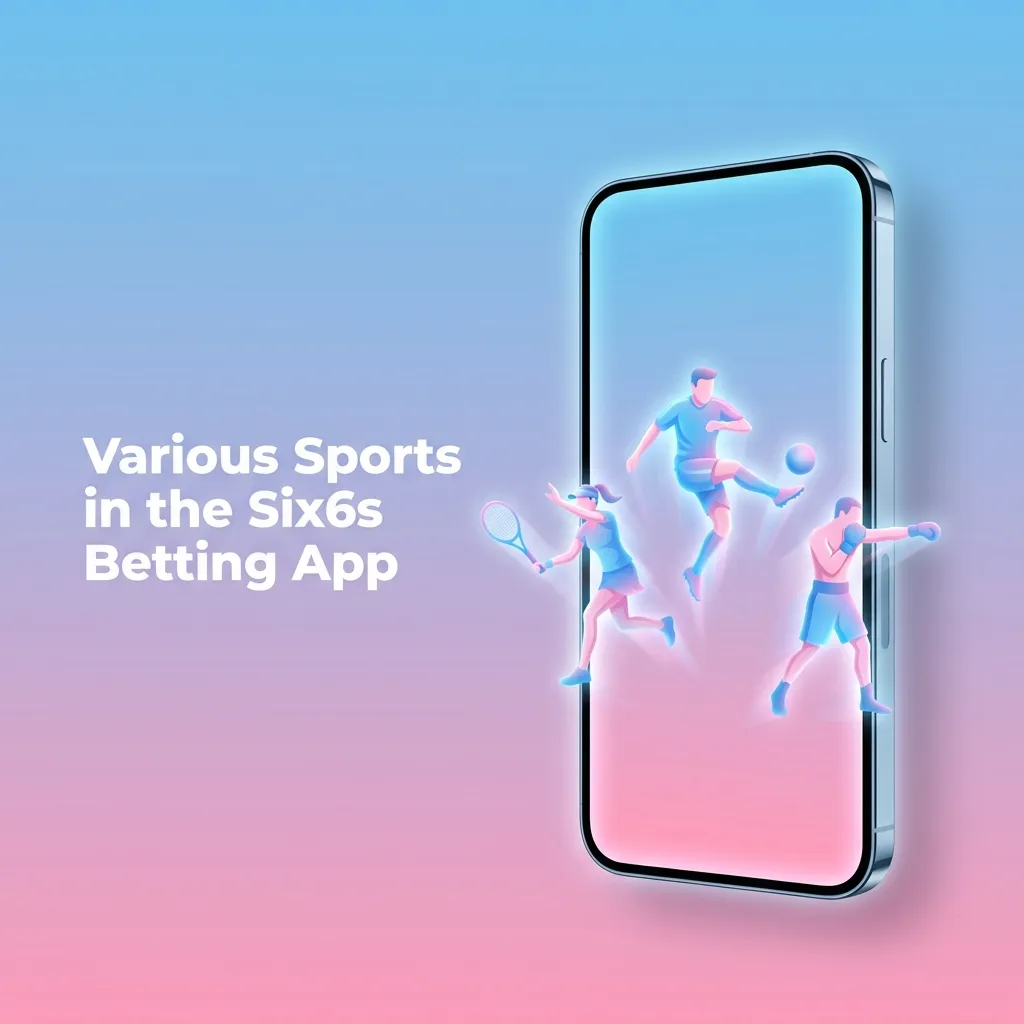 Six6s betting app interface showing multiple sports options including football, cricket, basketball, tennis, and eSports