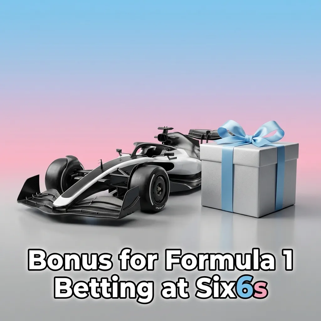 Six6s offers new users up to 200% welcome bonus on first deposit for Formula 1 and sports betting markets.