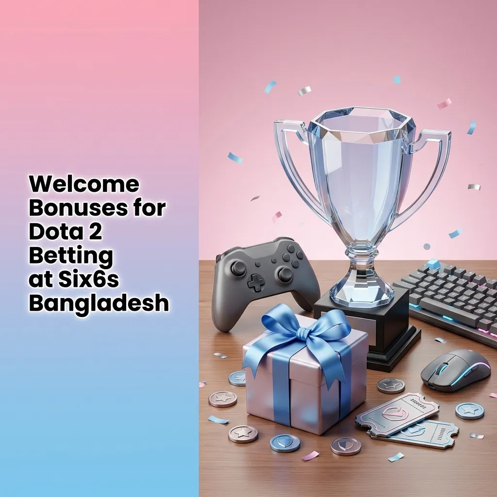 Six6s Bangladesh welcome bonuses for Dota 2 betting with up to 200% deposit match and sports bonus offers